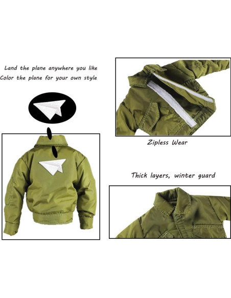 Conjunto de Ropa y Zapatos para Muñeca E-TING 10 Piezas