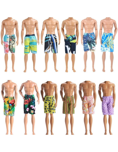 Conjunto Ropa y Zapatos para Muñeco E-TING 12 cm 10 Piezas