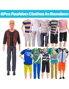 18 Piezas Ropa de Muñeca Carreuty 29.21 cm Accesorios 2