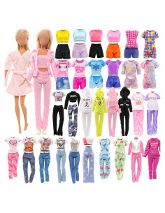 Barwa 9 Conjuntos Ropa Muñecas Traje Deportivo 29 cm