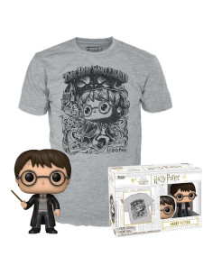 Camiseta y Figura Funko Pop! Harry Potter - Pequeño - Unisex