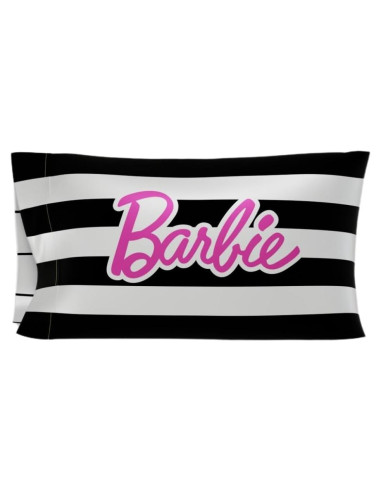 Funda de Almohada Estándar Franco Barbie Satén 50x76 cm