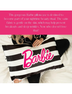 Funda de Almohada Estándar Franco Barbie Satén 50x76 cm 2