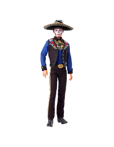 Muñeca Ken Barbie Día de Muertos 2022 Coleccionable Mattel