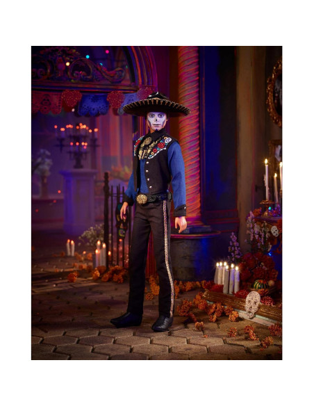 Muñeca Ken Barbie Día de Muertos 2022 Coleccionable Mattel