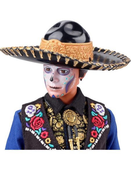 Muñeca Ken Barbie Día de Muertos 2022 Coleccionable Mattel