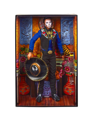 Muñeca Ken Barbie Día de Muertos 2022 Coleccionable Mattel