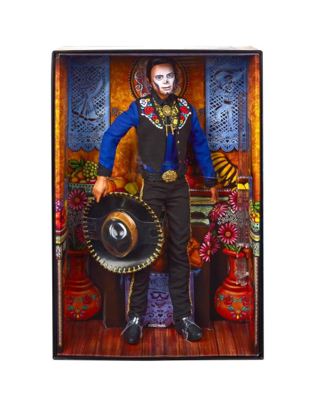Muñeca Ken Barbie Día de Muertos 2022 Coleccionable Mattel