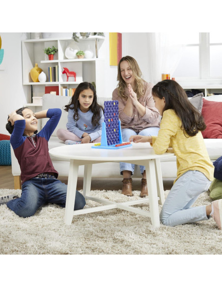 Juego de Mesa Hasbro Connect 4 Spin - 2 Jugadores + 2 Modos Juego de Mesa Hasbro Connect 4 Spin - 2 Jugadores + 2 Modos