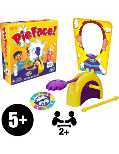 Juego de mesa Pie Face Hasbro | Diversión familiar 5+