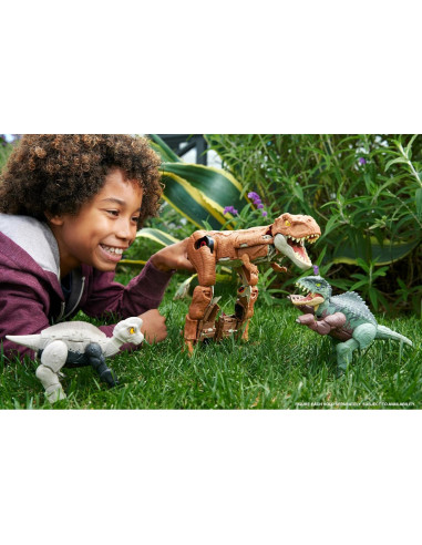 Figura de Acción Mattel Jurassic World 2-en-1 Dinosaurio