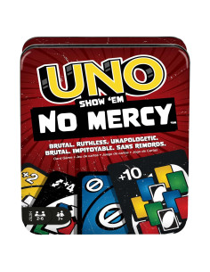 Juego de Cartas UNO Show 'em No Mercy en Lata de Viaje