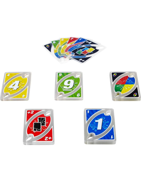 Juego de Cartas Skip-BO Mattel + Edades 7+ + 162 Cartas