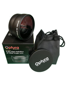 Lente Gran Angular 58MM HD OPTURA para Canon EOS Rebel
