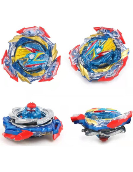 Conjunto de Juguetes Gyro Bey Burst Metal Fusion 2 Trompos Conjunto de Juguetes Gyro Bey Burst Metal Fusion 2 Trompos