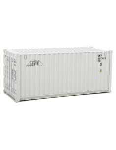 Contenedor Corrugado 20' Walthers Gateway HO Gris