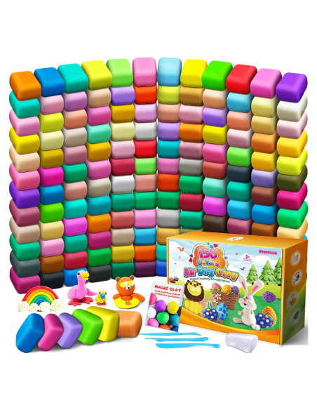 Arcilla Air Dry Essenson 150 Colores para Niños DIY