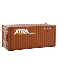 Contenedor Corrugado HO Walthers Xtra Leasing 20 pies