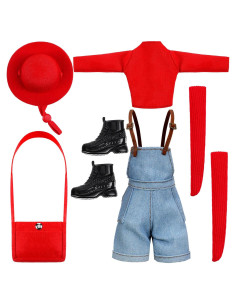 Ropa para muñeca Geyoga 30 cm Conjunto con accesorios