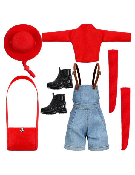 Ropa para muñeca Geyoga 30 cm Conjunto con accesorios