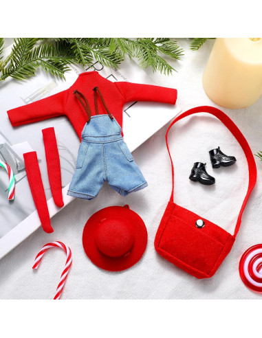 Ropa para muñeca Geyoga 30 cm Conjunto con accesorios