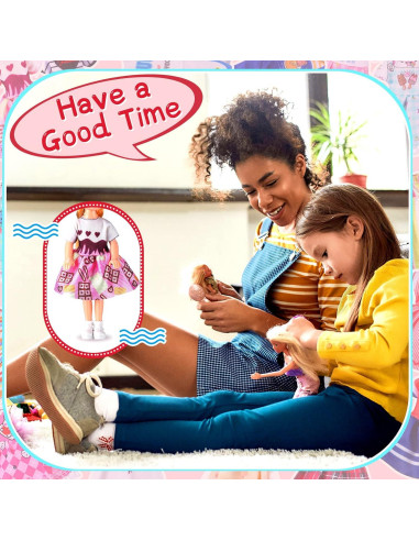 16 Conjuntos de Ropa para Muñecas 15 cm Hungdao - Accesorios