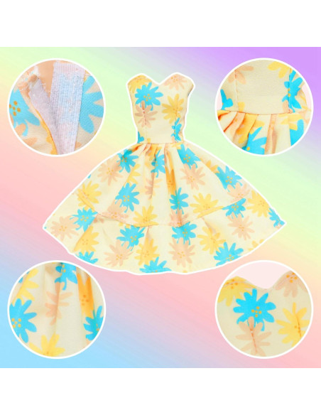 20 Piezas Ropa y Accesorios para Muñeca 11.5" QBPKQY