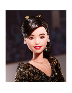 Muñeca Barbie Kristi Yamaguchi Coleccionable 1992 2