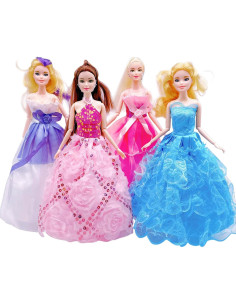 5 Conjuntos de Ropa para Muñeca 30 cm Hechos a Mano 2