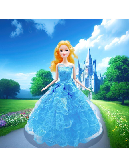 5 Conjuntos de Ropa para Muñeca 30 cm Hechos a Mano 5 Conjuntos de Ropa para Muñeca 30 cm Hechos a Mano