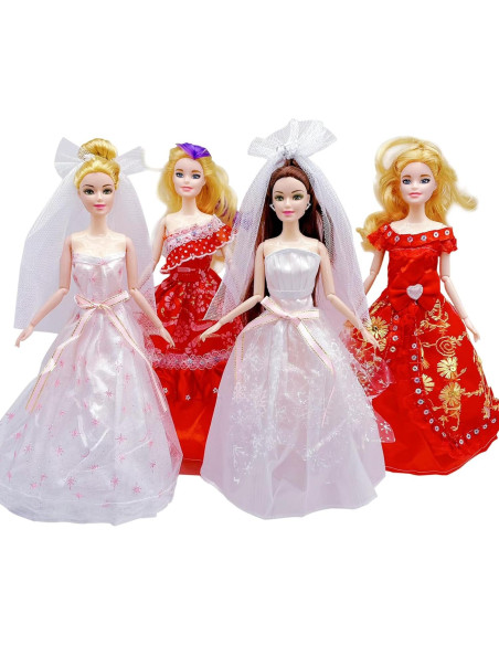 5 Conjuntos de Ropa para Muñeca 30 cm Hechos a Mano 5 Conjuntos de Ropa para Muñeca 30 cm Hechos a Mano