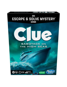 Juego de Mesa Clue Hasbro Sabotaje en los Mares Altos