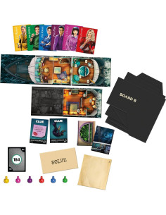 Juego de Mesa Clue Hasbro Sabotaje en los Mares Altos 2