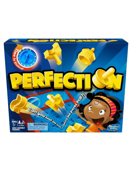 Juego de Perfección Hasbro para Niños + Formas Saltarinas Juego de Perfección Hasbro para Niños + Formas Saltarinas
