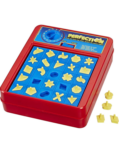 Juego de Perfección Hasbro para Niños + Formas Saltarinas Juego de Perfección Hasbro para Niños + Formas Saltarinas