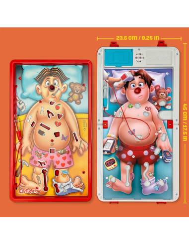 Juego de Mesa Electrónico Operación Hasbro 2 Modos 6+