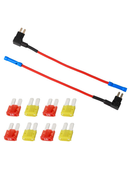 Soporte de Fusible Blade Micro2 Tangyinrd - Adaptador 10A 20A