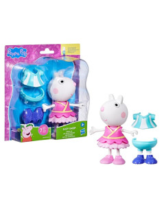 Muñeca Suzy Sheep de Peppa Pig con 6 accesorios 15 cm