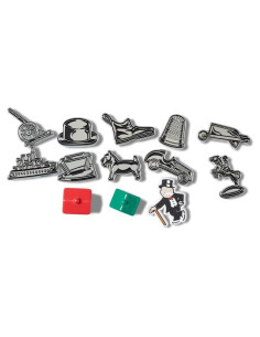 Charms Jibbitz Crocs Monopoly 13 Piezas para Zapatos