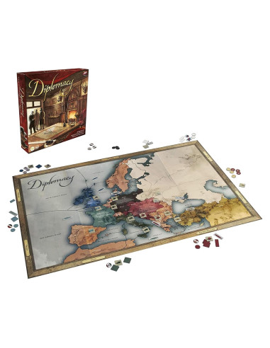 Juego de Mesa Hasbro Diplomacy Estrategia Política 2-7 Jugadores