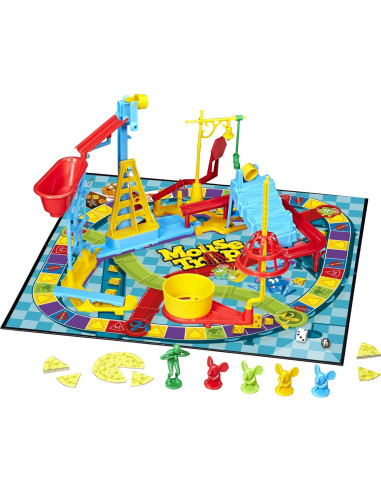 Juego de Mesa Mouse Trap Hasbro, Fácil Configuración, 2-4 Jugadores