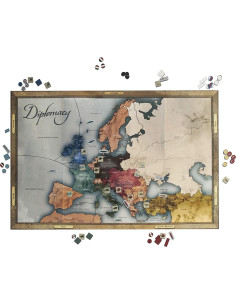 Juego de Mesa Hasbro Diplomacy Estrategia Política 2-7 Jugadores 2