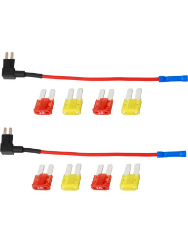 Soporte de Fusible Blade Micro2 Tangyinrd - Adaptador 10A 20A