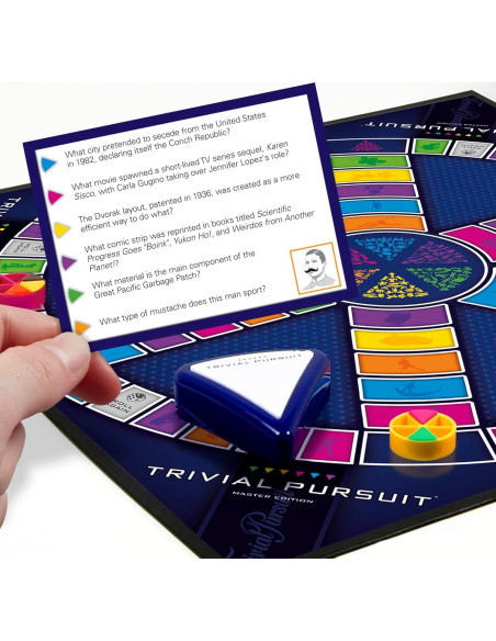 Juego de Mesa Hasbro Trivial Pursuit Edición Maestra 2950 Preguntas Juego de Mesa Hasbro Trivial Pursuit Edición Maestra 2950 Preguntas