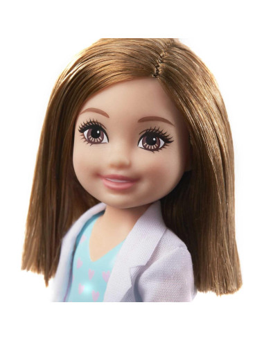 Muñeca Chelsea Doctora Mattel 15.24 cm con Accesorios