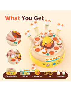 Juego B.Duck Rebote Giratorio para Niños 3 a 10 Años 2