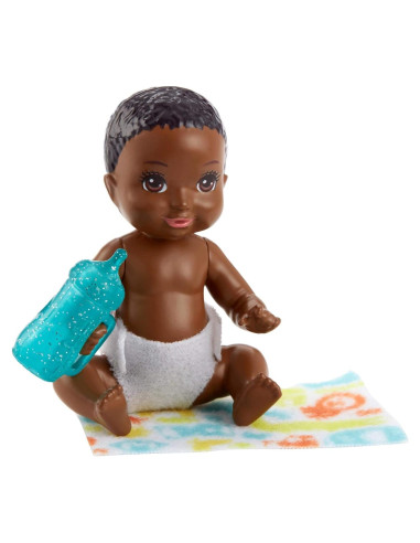 Muñeca Bebé Dormilón Barbie Canguros Inc. con Accesorios