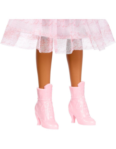 Muñeca Coleccionable Ariel Mattel 32.39 cm Vestido Rosa