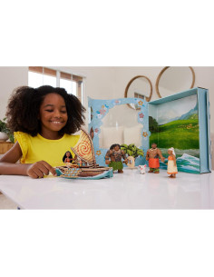 Set de Juguetes de Princesa Disney Moana Mattel - 6 Figuras 2
