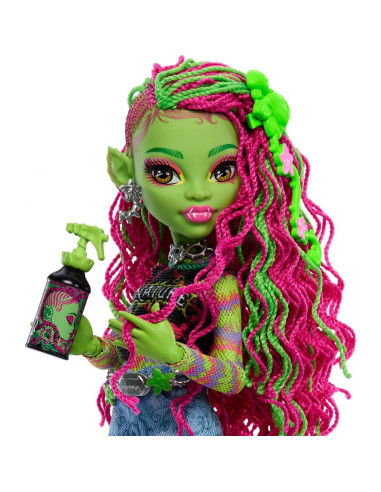Muñeca Monster High Venus McFlytrap con mascota y accesorios